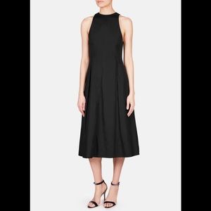 Protagonist Fit Flare High Neck Sleeveless Midi